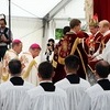 Bischofsweihe bei der Piusbruderschaft / Copyright 2026, PubliKath GmbH, www.kna.de, All Rights Reserved, Bernard Hallet Alfonso de Galarreta (2.v.r.), Bischof der Priesterbruderschaft Sankt Pius X., weiht Priester zu Bischöfen bei einem Gottesdienst mit Bischofsweihe, am 1. Juli 2026 in Econe (Schweiz).